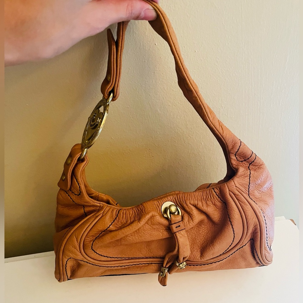 Juicy Couture Camel Brown Shoulder Bag